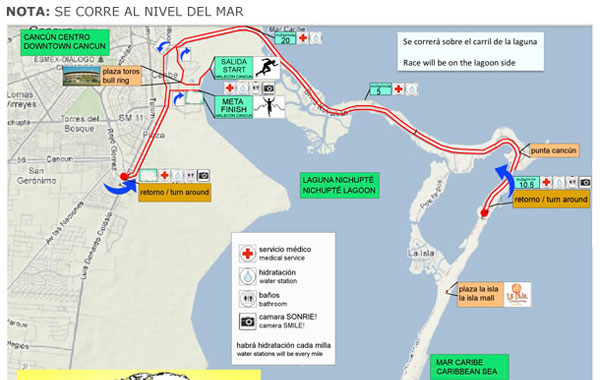 Medio Maratón de Cancún